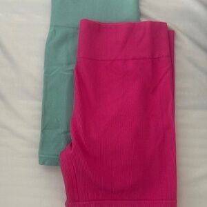NWOT Wild Fable XL Bike Shorts - 2 Pack - Pink and Blue